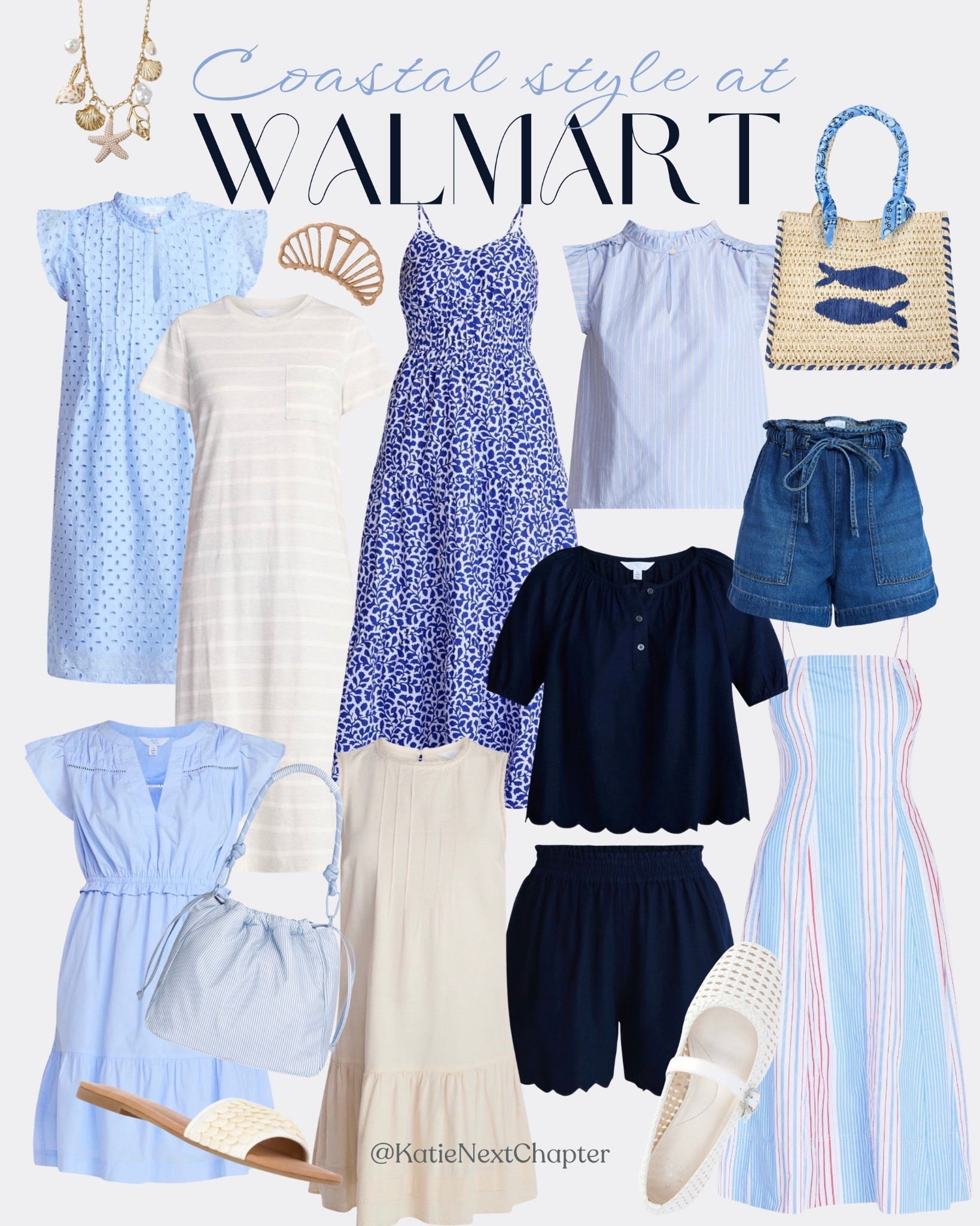 Coastal vibes without the coastal price 🌊💙

I am loving all the breezy blues, easy dresses, and those little beachy details—everything feels like summer in an outfit. And yes… it’s all from Walmart 🙌🏼

Perfect for vacations, pool days, or just pretending you’re headed to the beach when you’re actually running errands 🐚✨

#WalmartFinds #CoastalStyle #AffordableFashion #SummerStyle #LTKStyle #BeachyVibes #WalmartFashion #EverydayStyle

#LTKTravel #LTKSaleAlert #LTKMothersDay