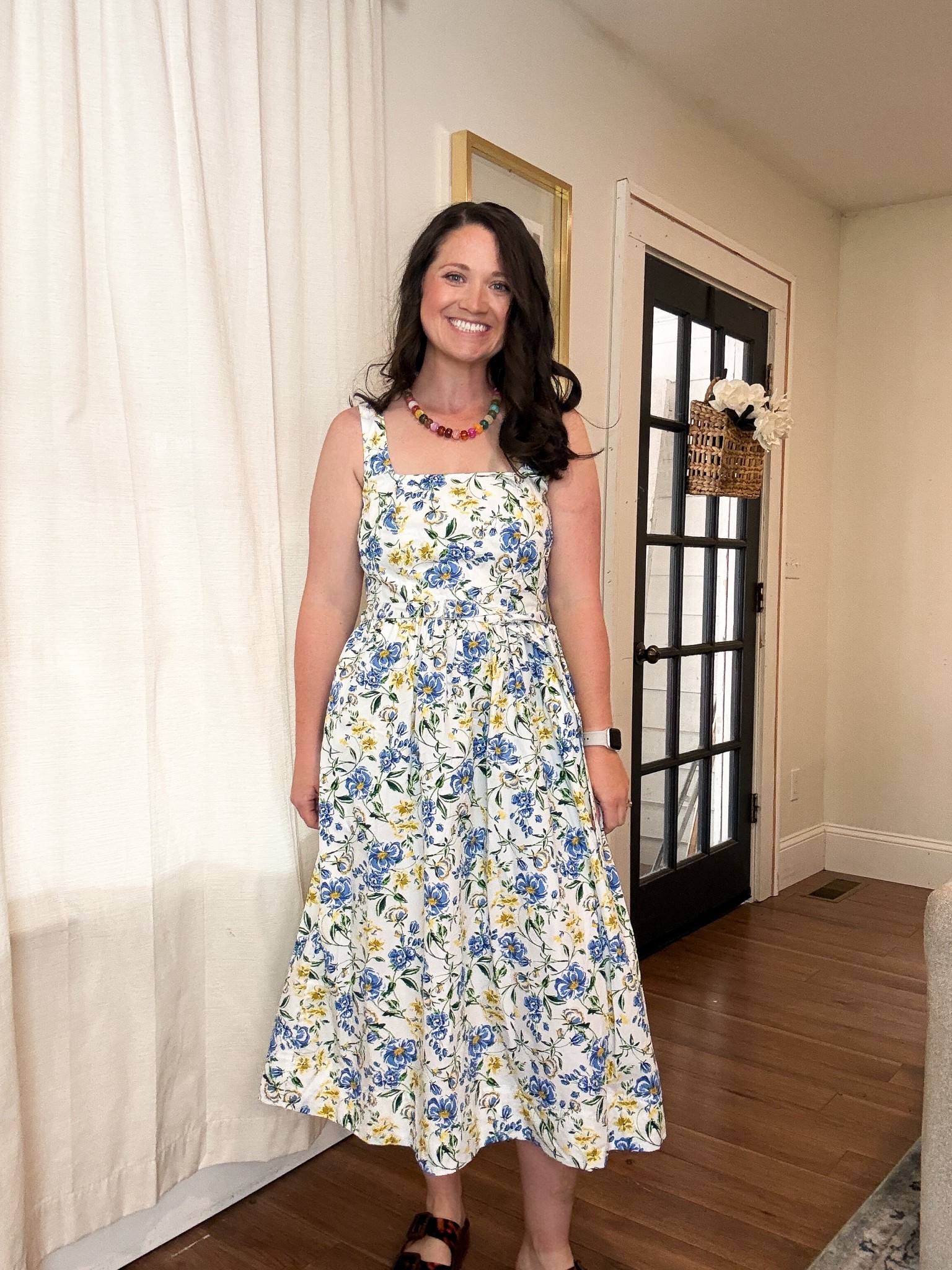 Midi dress. Spring dress. Summer dress 