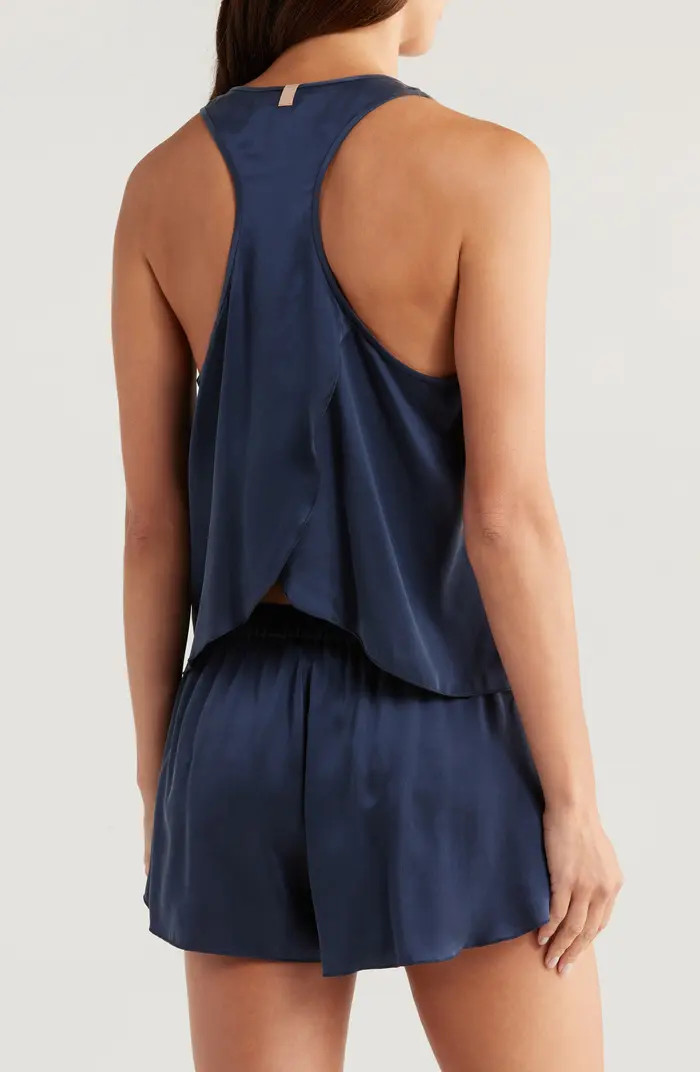 Racerback Washable Silk Short Pajamas | Nordstrom