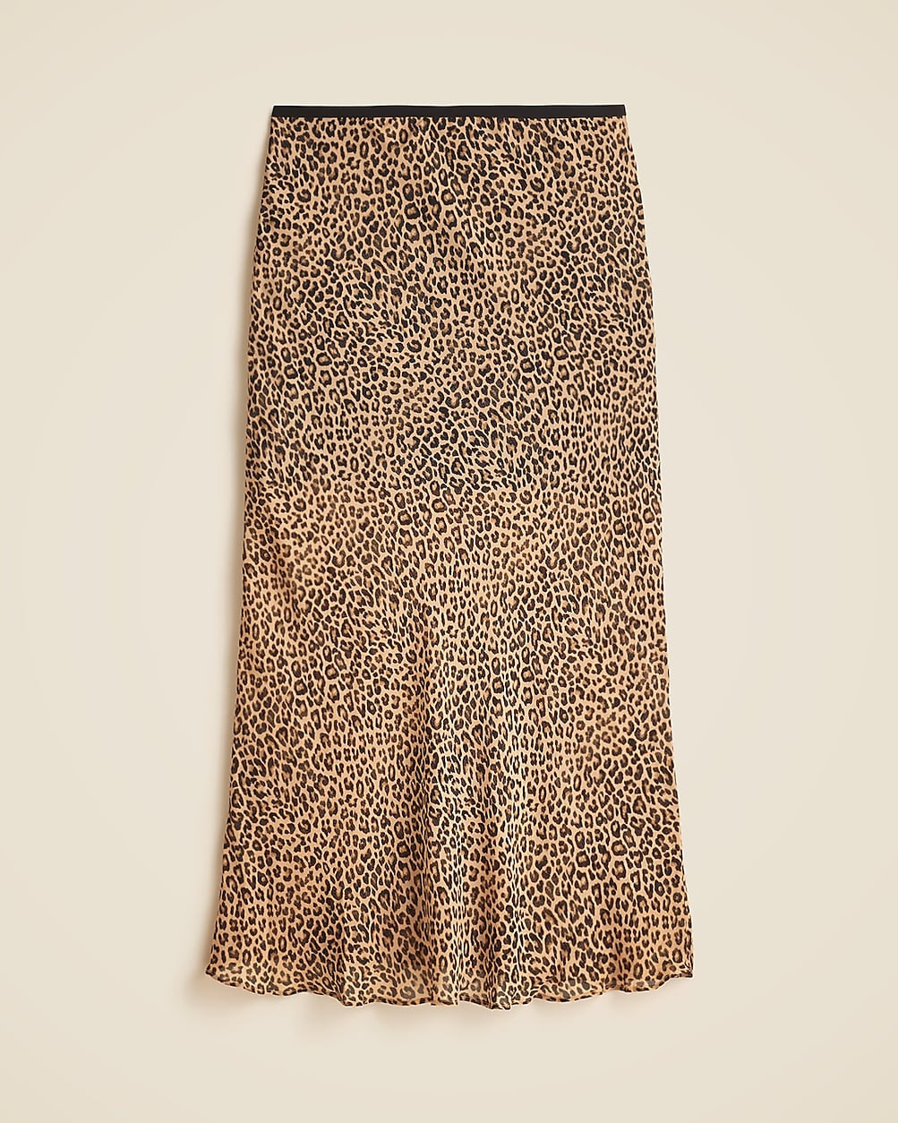 New Gwyneth skirt in leopard chiffon | J. Crew US