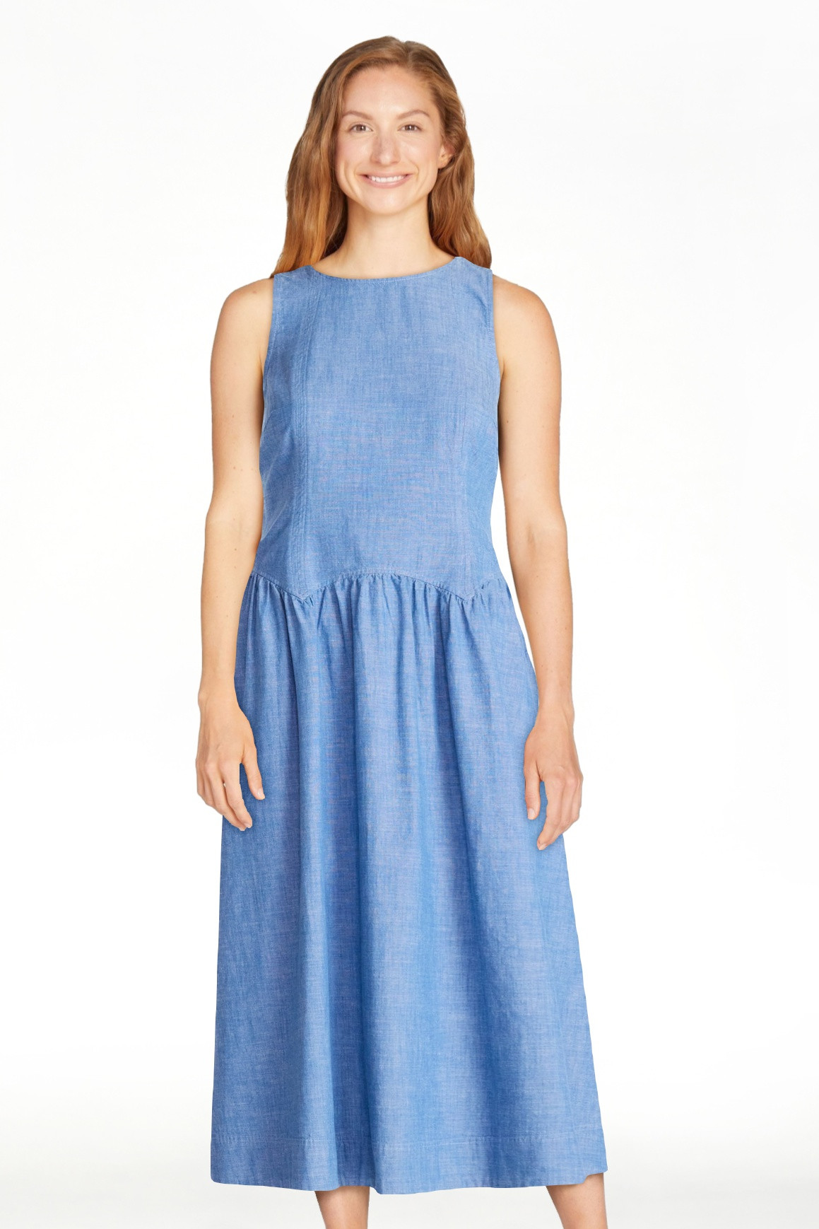 Free Assembly Women’s and Women's Plus Sleeveless Cotton Racer Back Maxi Dress, Sizes XS-4X | Walmart (US)