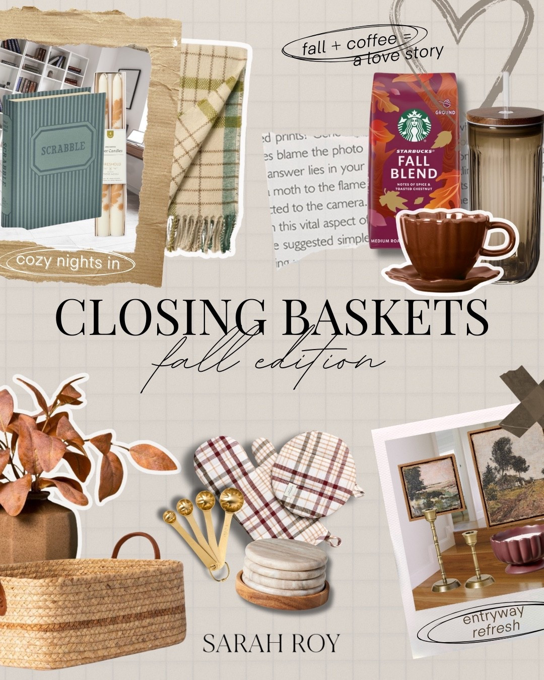 My go-to fall closing gift! All items are from Target which make this basket really easy to put together 🍂

#LTKFallSale #LTKSeasonal #LTKHome