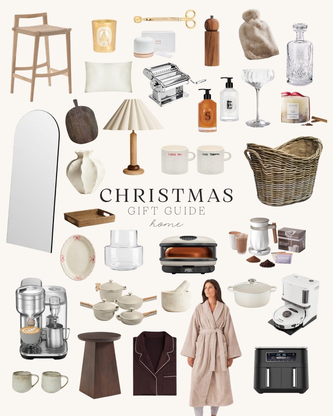 Gift guide for Home 🤶🏼✨🎁 

Gift ideas, home, home presents, pizza oven, mirror, candle, new home, robot hoover, dressing gown, coffee machine 

#LTKwinter #LTKfestive #LTKgiftguide