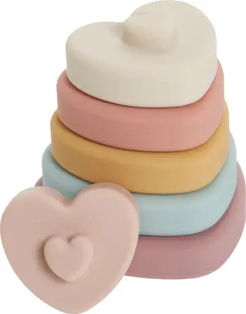 Three Hearts Heart Silicone Stacker Toy | Nordstrom | Nordstrom