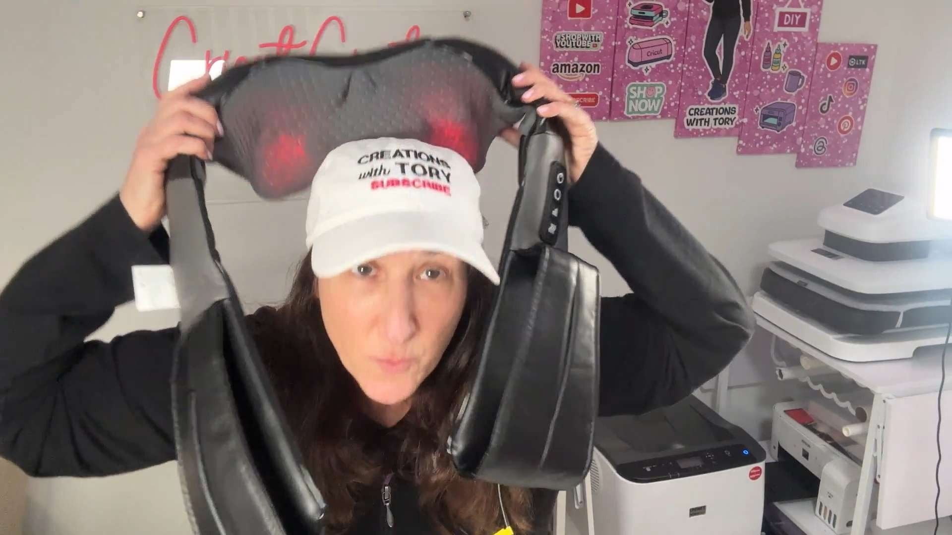 Say hello to instant relaxation ✨ This deep tissue shiatsu neck massager with heat is a total game-changer! Whether it’s for sore muscles after work, easing tension on road trips, or just a little self-care moment, this one does it ALL. Plug it in at home, office, or even in the car and let the 16 powerful massage nodes melt away the stress. Perfect for gifting or keeping all to yourself 🖤#LTKWellness #LTKFinds #LTKUnder100 

 

#LTKHome #LTKSeasonal #LTKSaleAlert #LTKFindsUnder100 #LTKFamily