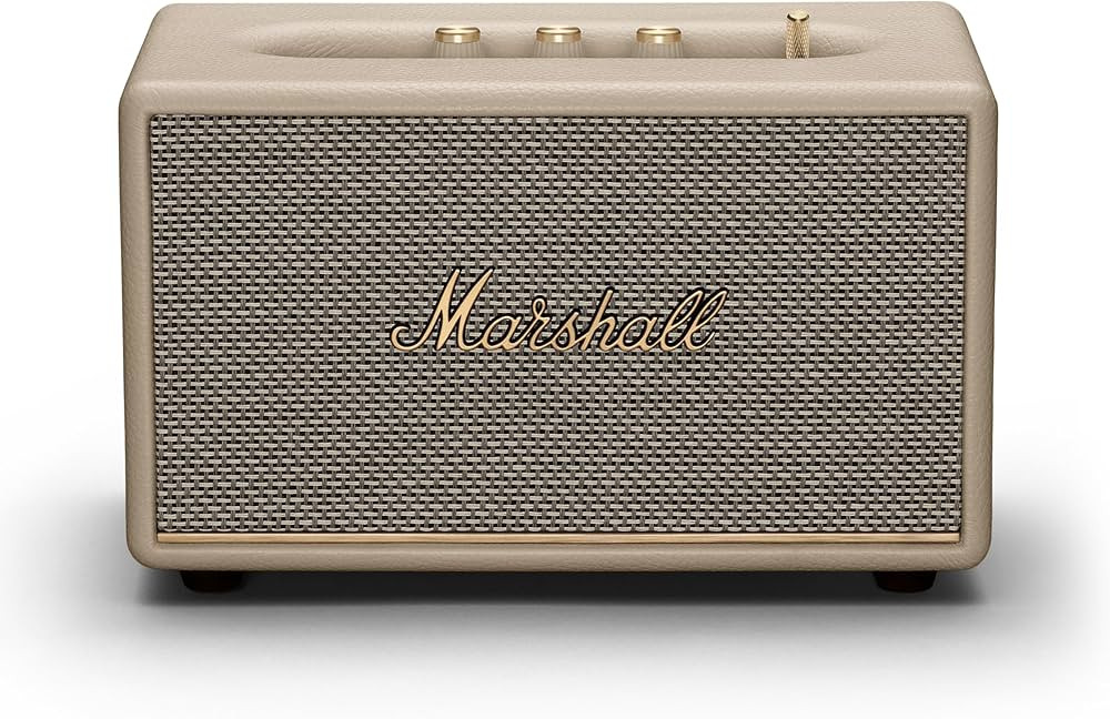 Marshall Acton III Bluetooth Home Speaker - Cream | Amazon (US)