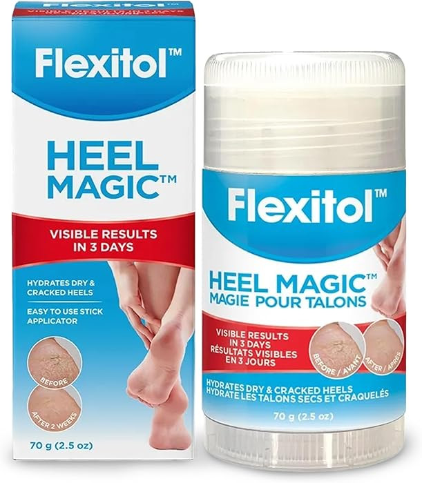 Flexitol Heel Magic Stick, Cracked Heel Cream & Foot Balm, Urea-Based Moisturizing Stick with She... | Amazon (US)