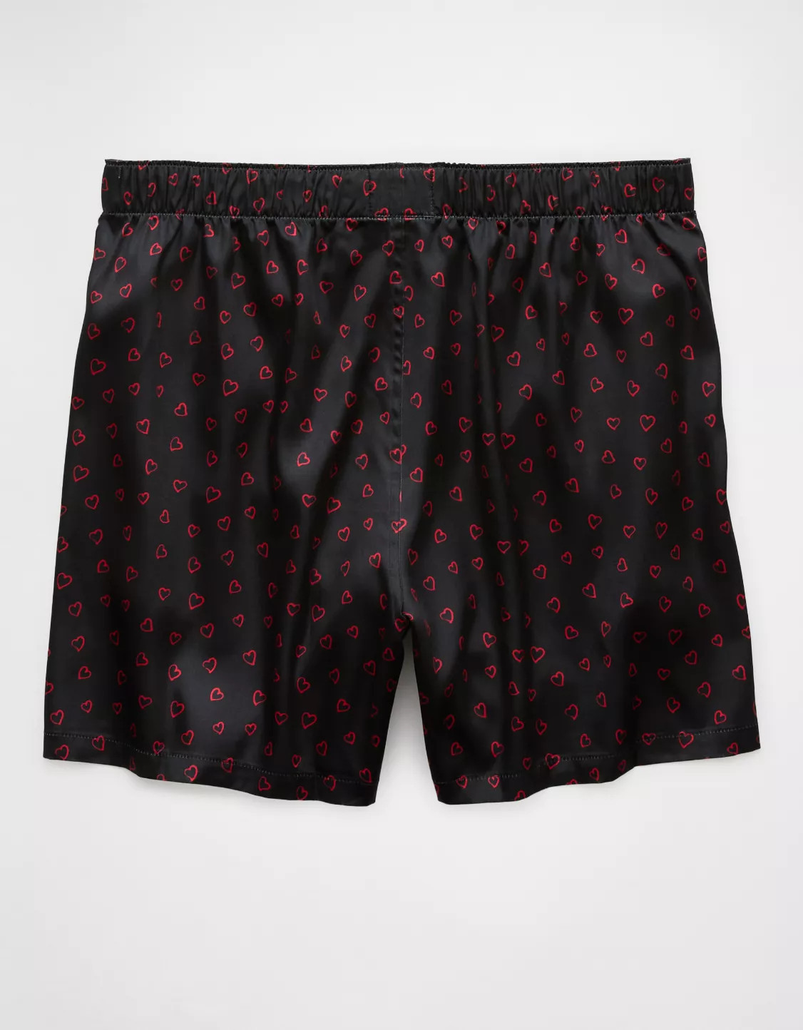 AEO Men's Valentine's Day Hearts Satin Pocket Boxer Short | American Eagle Outfitters (US & CA)