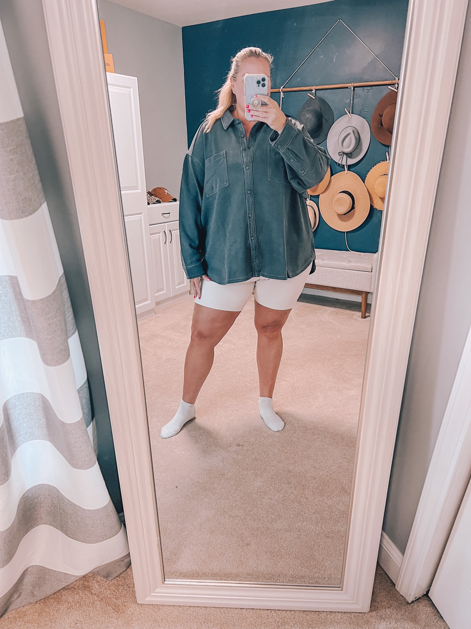 Bike shorts and oversized shacket for a cute and comfy spring outfit. 

Plus size bike shorts 
Bike shorts
Plus size shorts
Plus size spring outfit 
Spring outfit 
Spring fashion 
Size 18
Size 20

#LTKPlusSize #LTKActive #LTKOver40