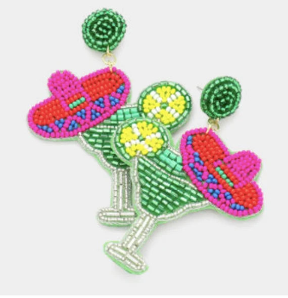 NEW Cinco de Mayo Earrings Margarita Earrings Margarita | Etsy | Etsy (US)