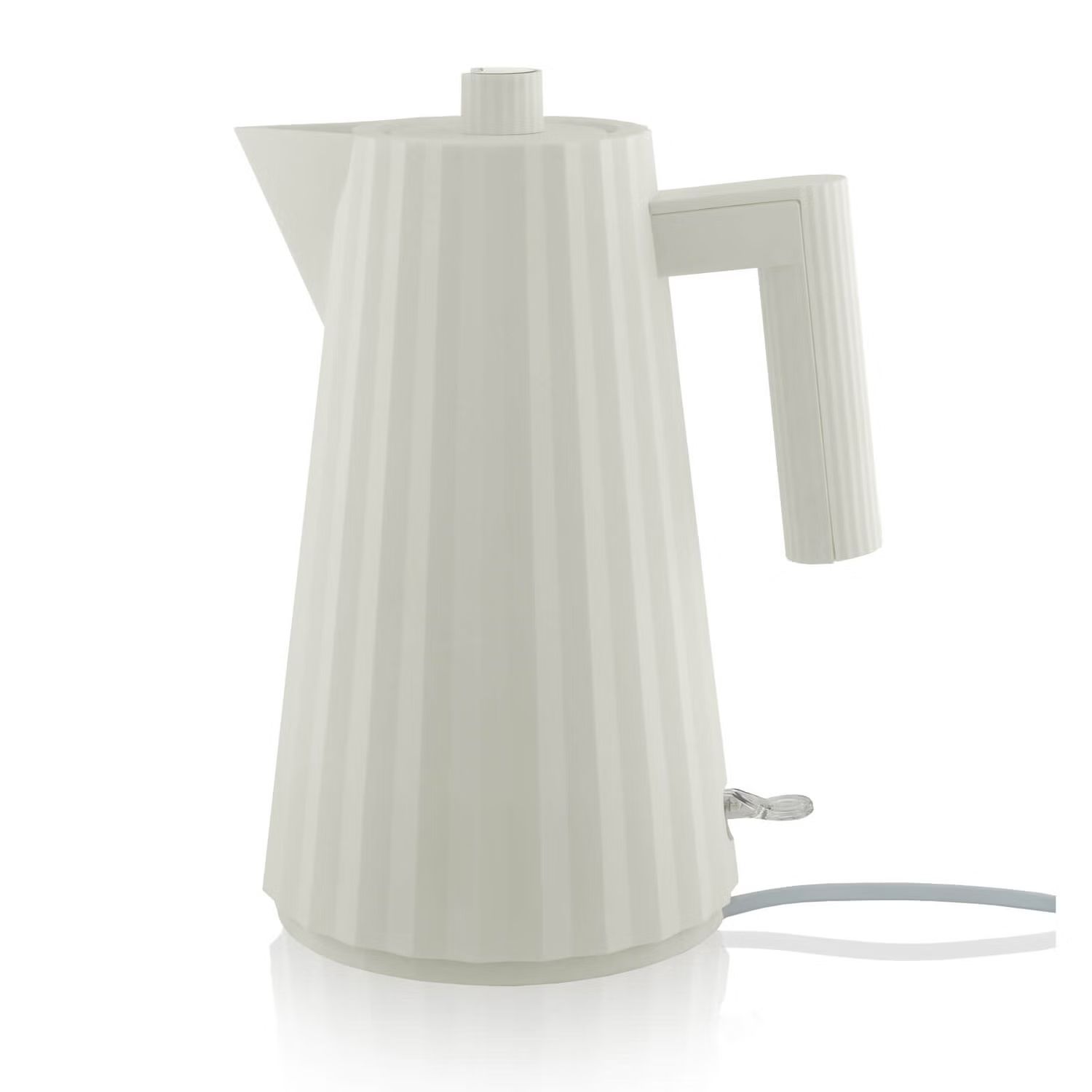 Alessi Electric Kettle - Plisse White - 1.7L | The Hut (UK)