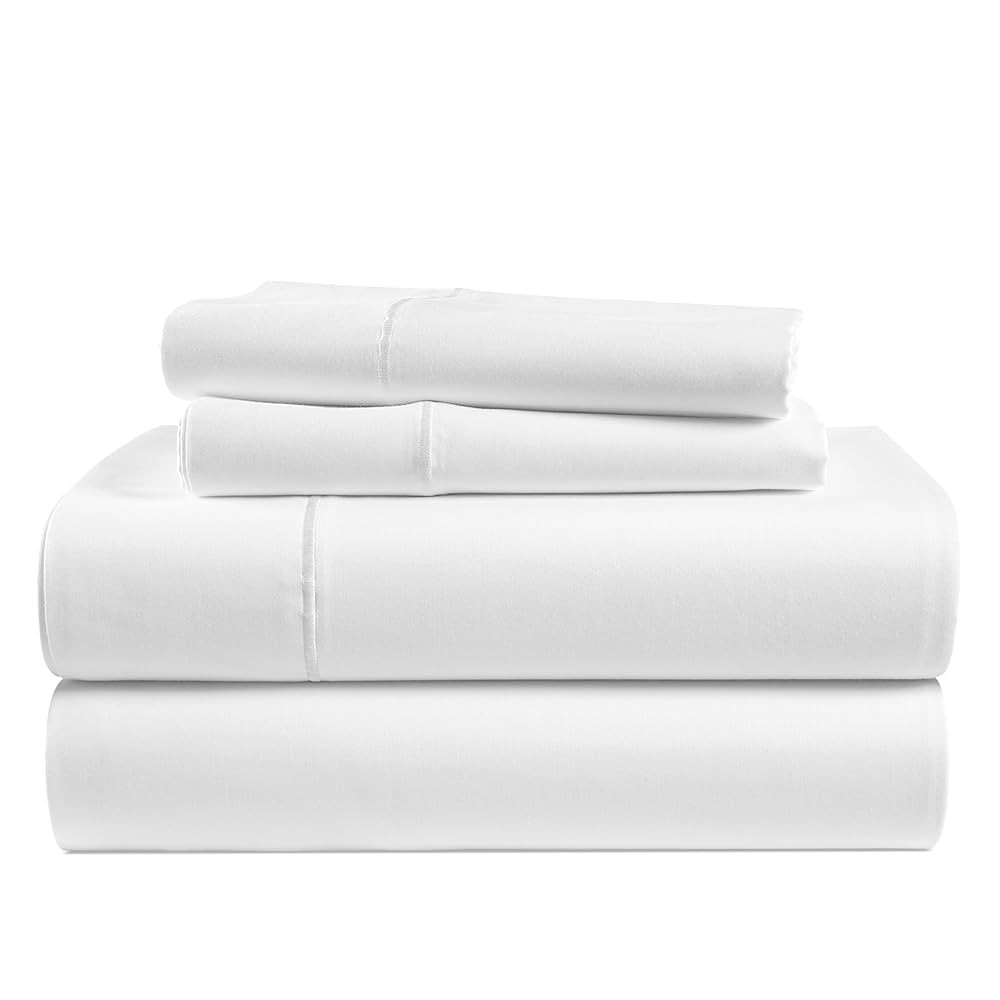100% Egyptian Cotton Queen Sheets - 1000 Thread Count White Bed Sheets for Queen Size Bed, Long S... | Amazon (CA)