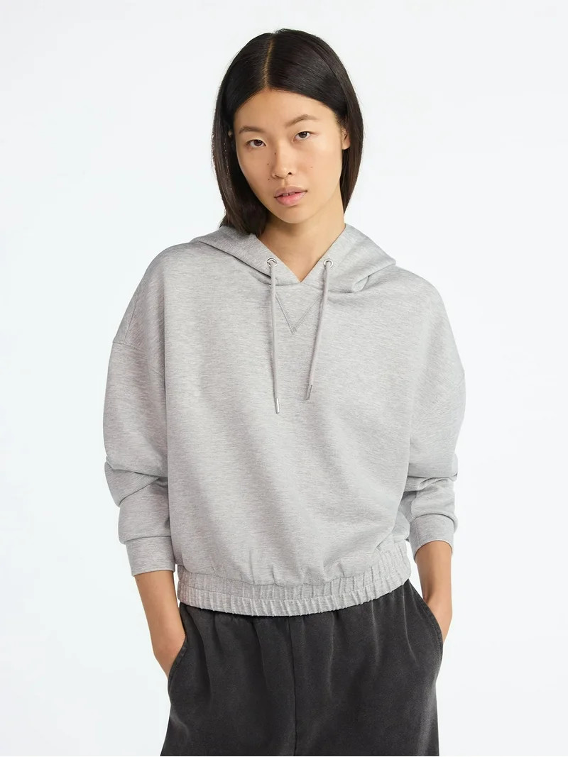 Scoop Women's New Scubaknit Pullover Hoodie, Sizes XS-XXL - Walmart.com | Walmart (US)