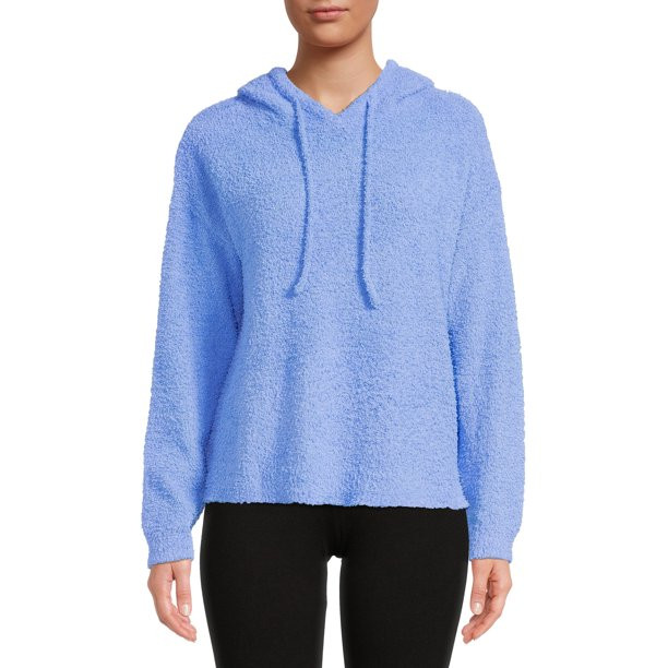 Dreamers by Debut Women's Plush Hooded Sweater - Walmart.com | Walmart (US)