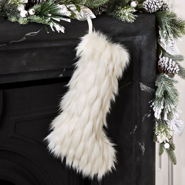 Corseca Faux Fur Stocking | Zgallerie | Z Gallerie