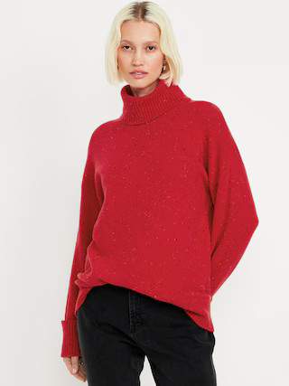 SoSoft Turtleneck Tunic Sweater | Old Navy (US)