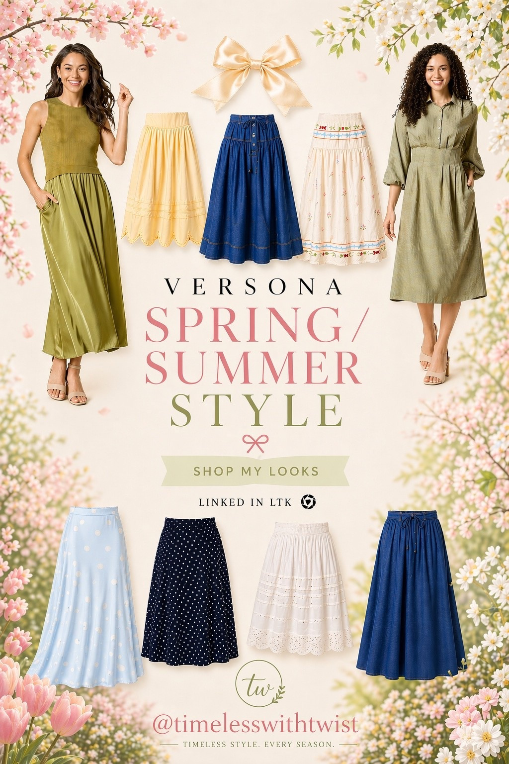 Spring/summer style, the timeless way 🌸

#springstyle #summerstyle #springoutfits #summeroutfits #cottagecorestyle 