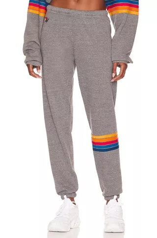 Rainbow Stripe Hoodie & Sweatpants curated on LTK