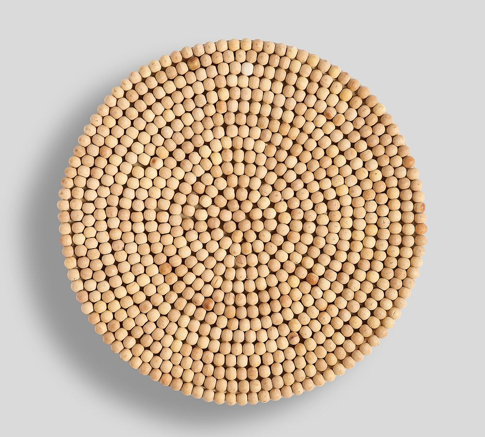 Beaded Charger Plates - Set of 4 | Pottery Barn (US)