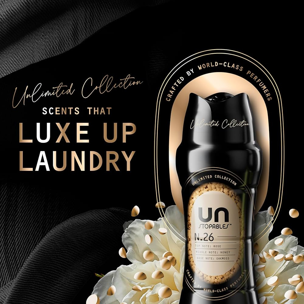 Amazon.com: Downy Unstopables Unlimited Collection In Wash Laundry Scent Booster Beads, No. 26, F... | Amazon (US)