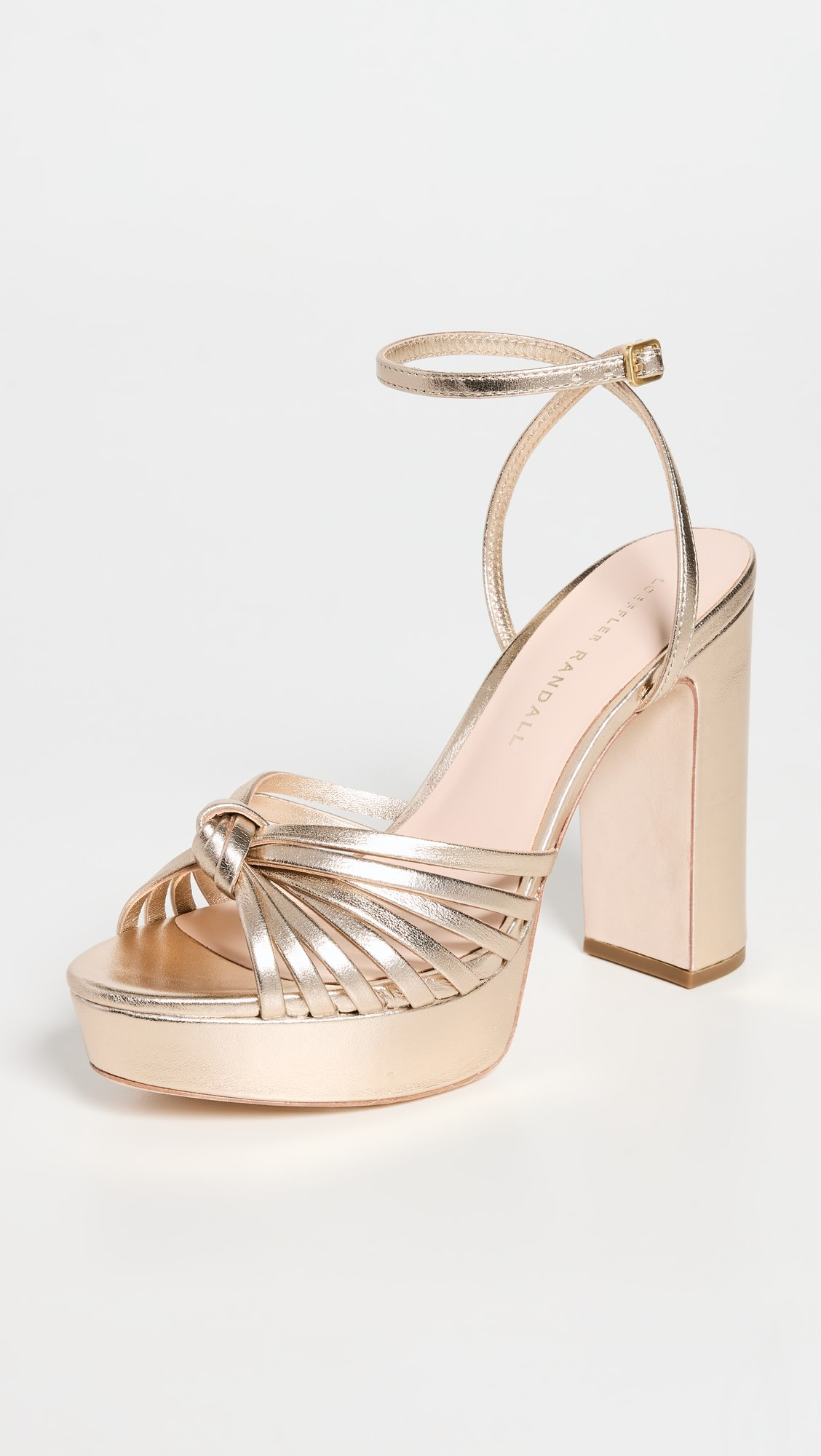 Rivka Leather Knot Platform Sandals | Shopbop