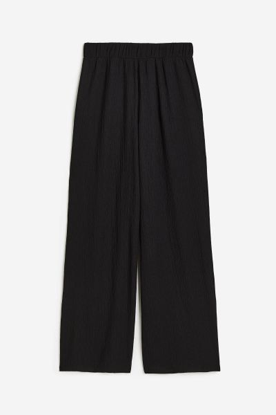 Pull-on Jersey Pants - Black - Ladies | H&M US | H&M (US + CA)