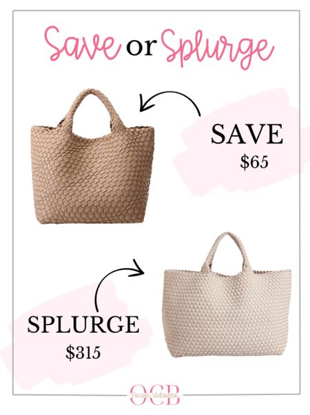 Save or Splurge! Perfect bag for year round  

I have the St. Barths Large tote and LOVE it. This Amazon version is currently on sale and has great reviews! 

#LTKsalealert #LTKitbag