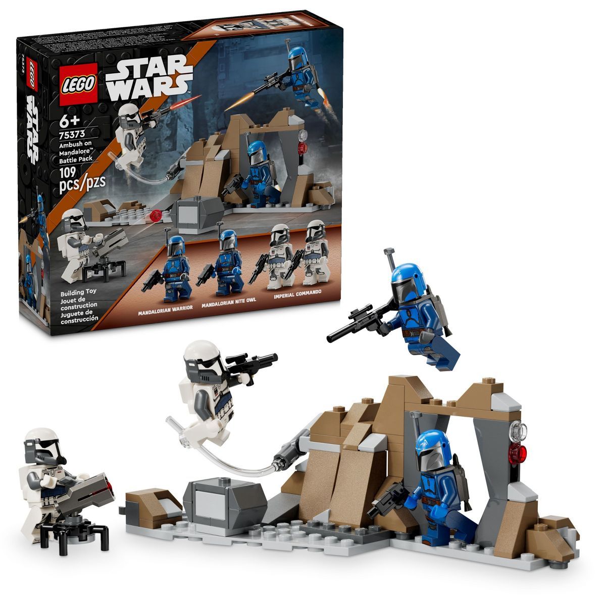 LEGO Star Wars Ambush on Mandalore Battle Pack Building Set 75373 | Target