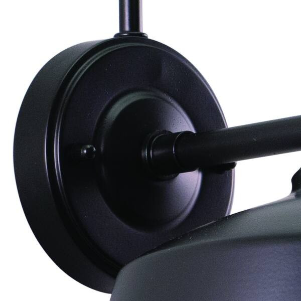 Dorado Bronze Motion Sensor Dusk to Dawn Farmhouse Barn Dark Sky Outdoor Wall Light - 12-in W x 1... | Bed Bath & Beyond