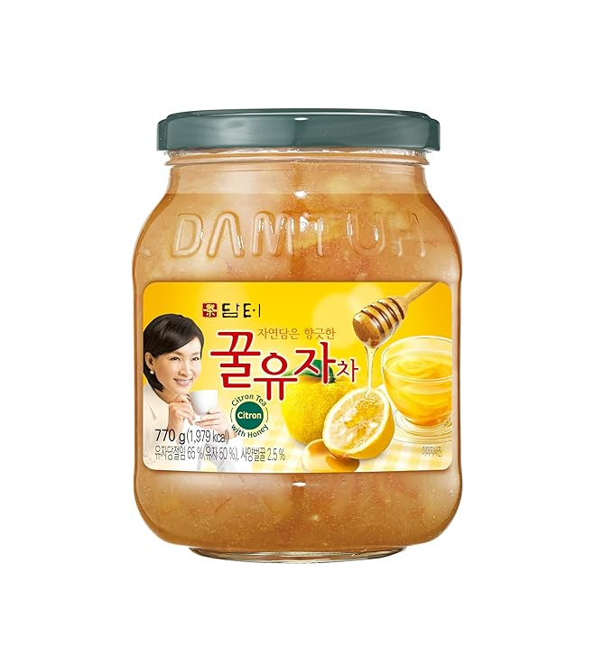 Damtuh Korean Honey Citron Tea 1.7lb (27.16 fl oz) – Traditional Yuzu Yuja Marmalade Preserve, ... | Amazon (US)