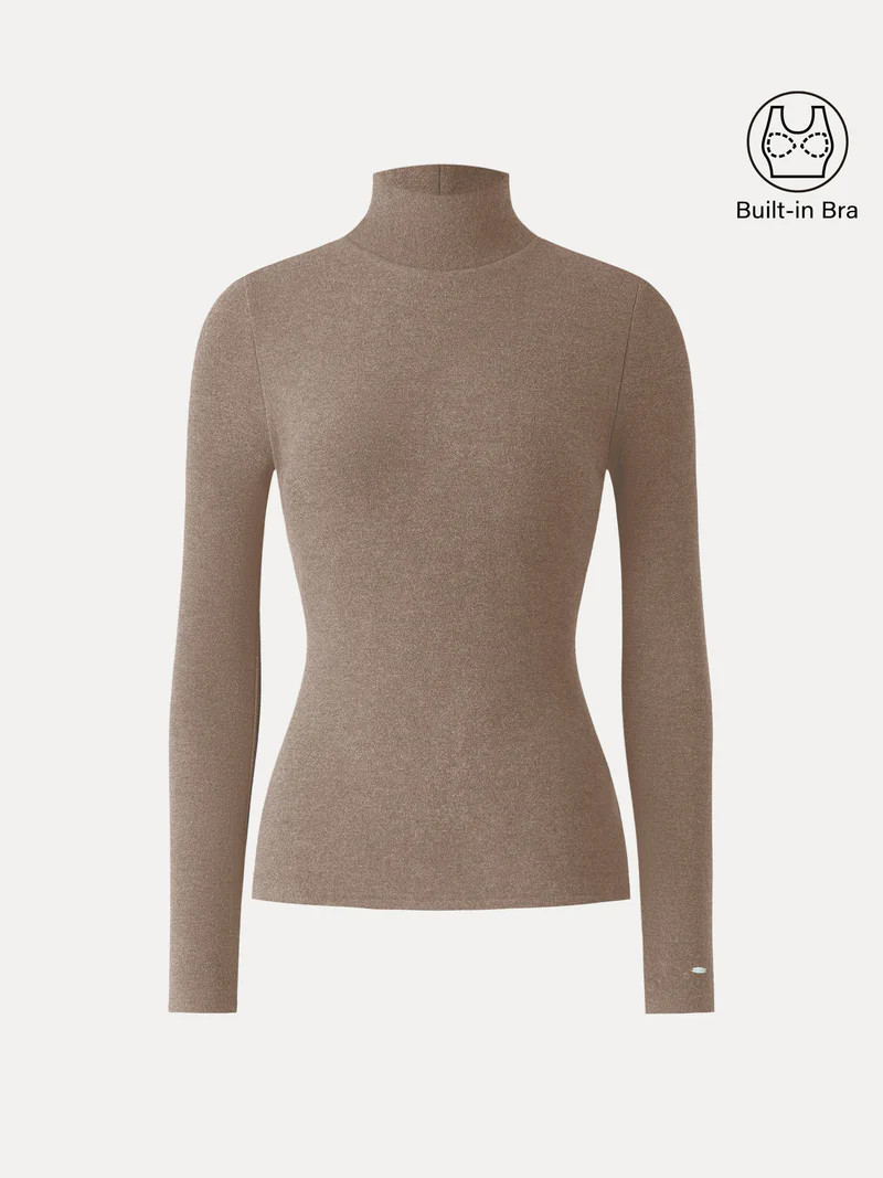 MaxWarm Turtleneck Long Sleeve Brami | OGLmove
