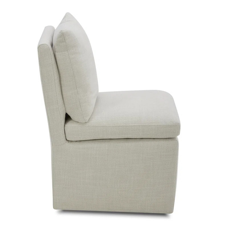 Wynn Unfinished Fabric Upholstered Back Side Chair | Wayfair North America