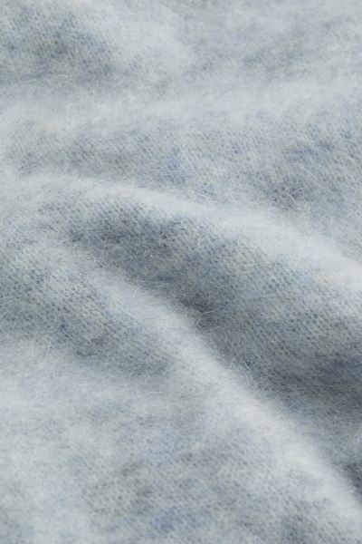 Oversized fluffy jumper - Light blue marl - Ladies | H&M GB | H&M (UK, MY, IN, SG, PH, TW, HK)