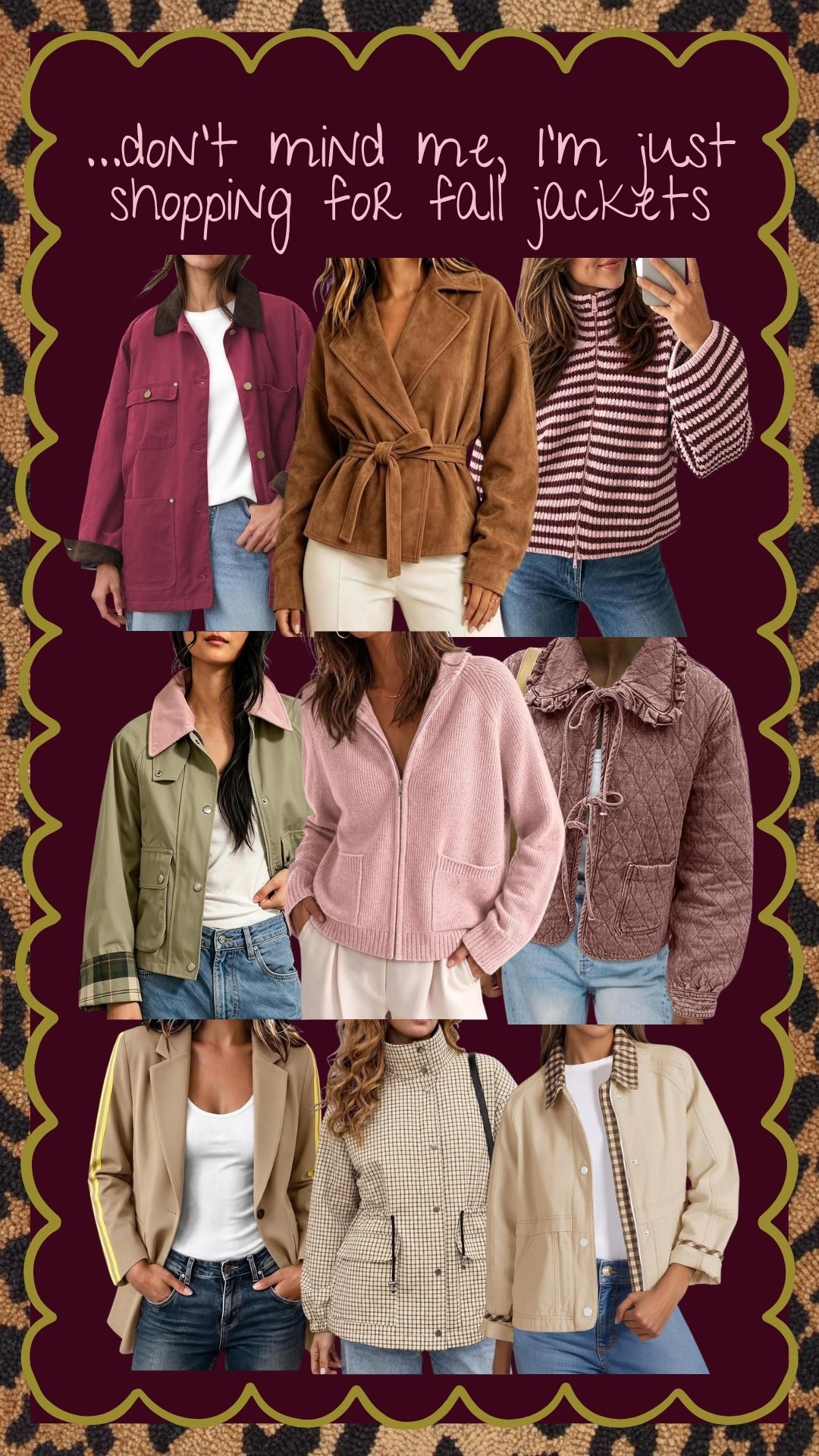 These Amazon jackets are darling!