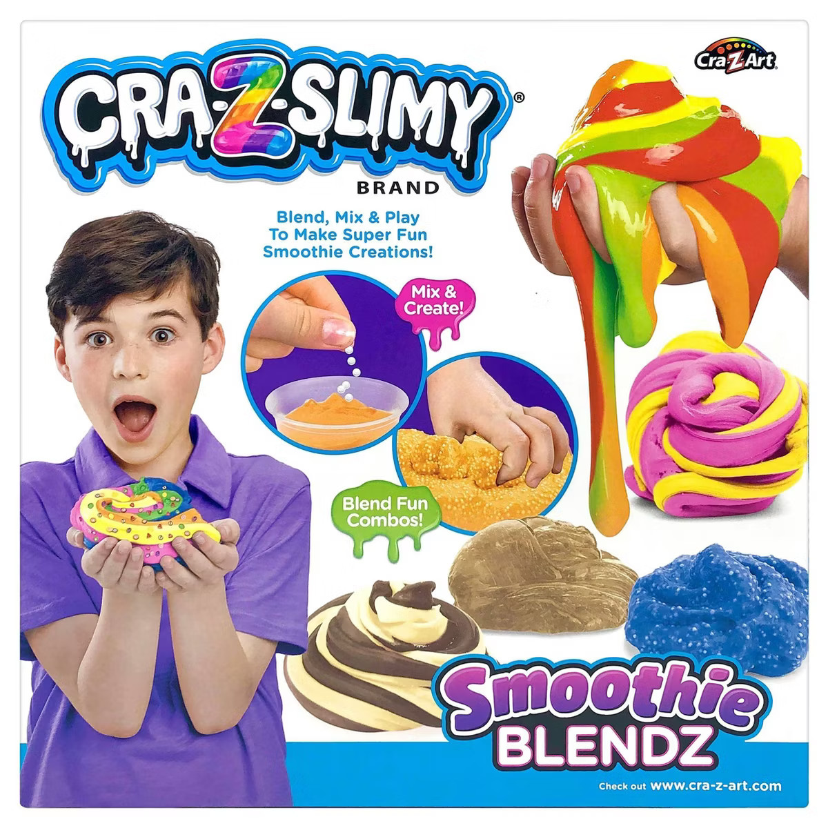 Cra-Z-Slimy Smoothie Blendz: Creative Thinking Slimes & Putties Set, 15-Pieces, Includes Fun Colo... | Target