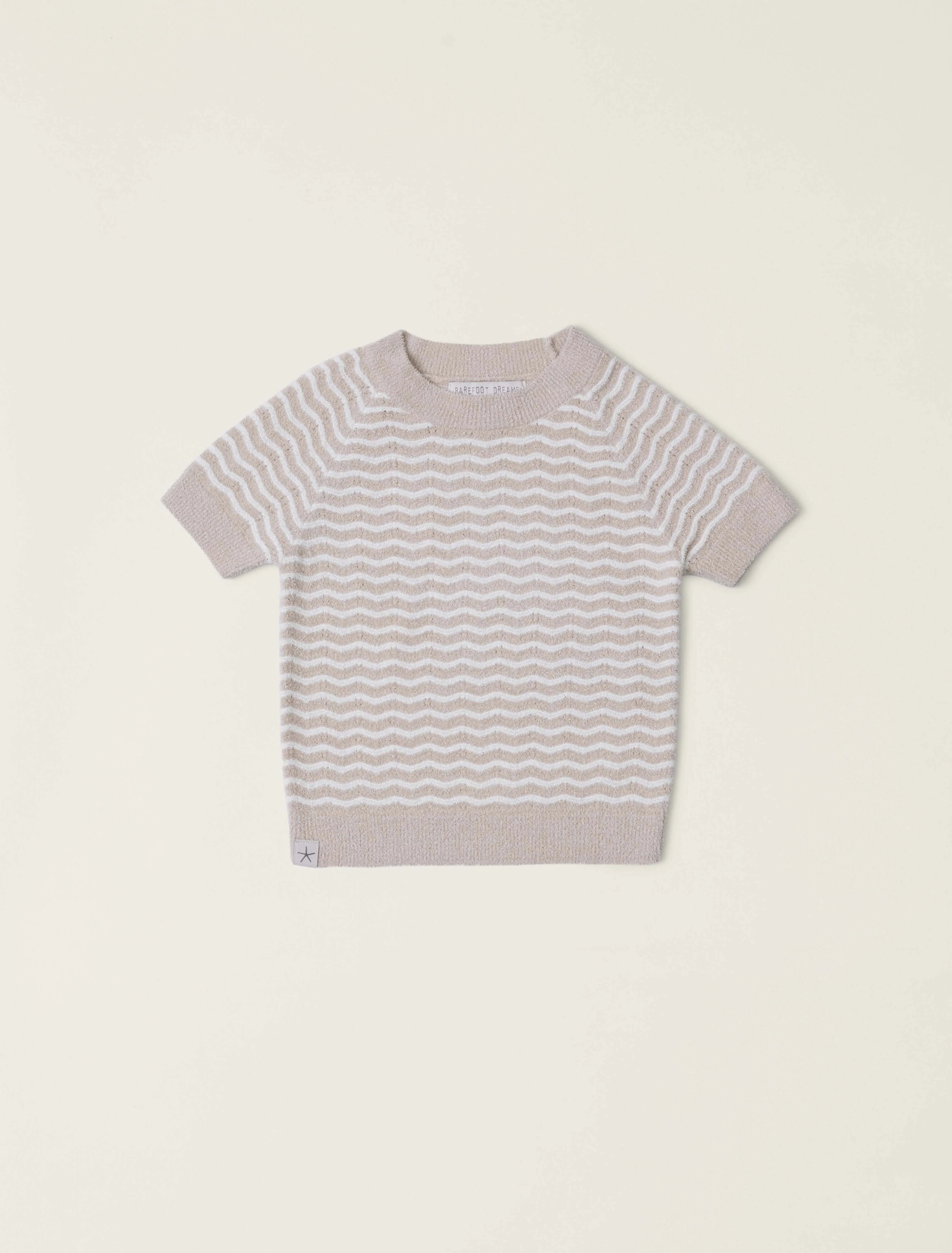 CozyChic Ultra Lite® Toddler Wavy Raglan Tee | Barefoot Dreams