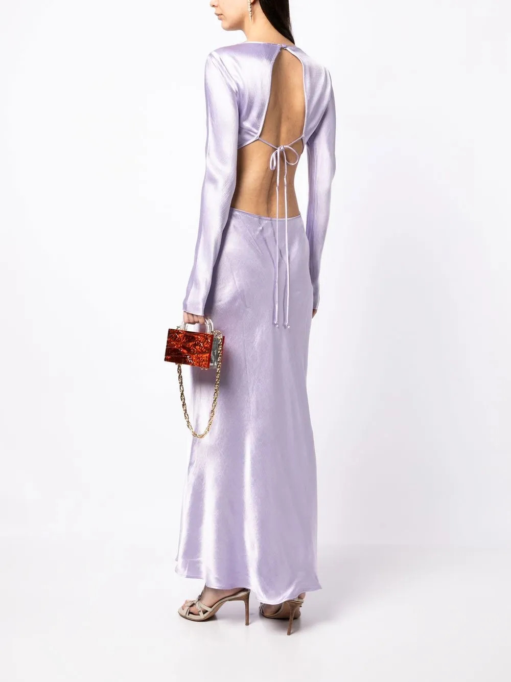 BEC + BRIDGE open-back long-sleeve Maxi Dress - Farfetch | Farfetch Global