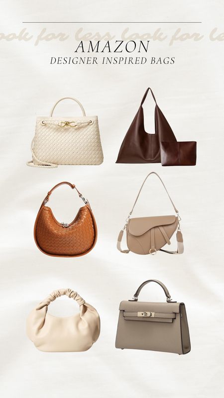 Amazon designer inspired bags! I’m loving these look for less bags for the summer - all on Amazon!

Amazon, amazon look for less, designer inspired bags, handbags, tote bags

#LTKSeasonal #LTKfindsunder50 #LTKfindsunder100