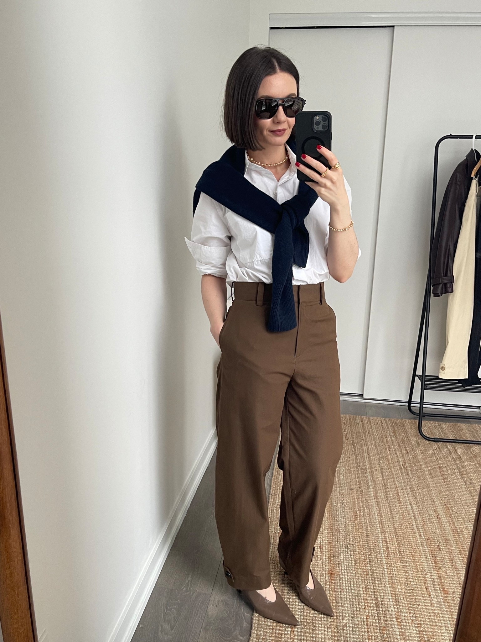 My favourite pants! Cotton and a barrel shape - perfect for Spring! I’m wearing a size 2.

#LTKSeasonal #LTKootd