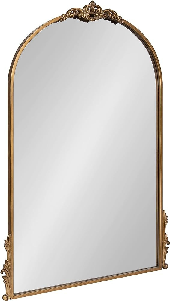 Kate and Laurel Myrcelle Decorative Framed Wall Mirror, 25x33, Gold | Amazon (US)