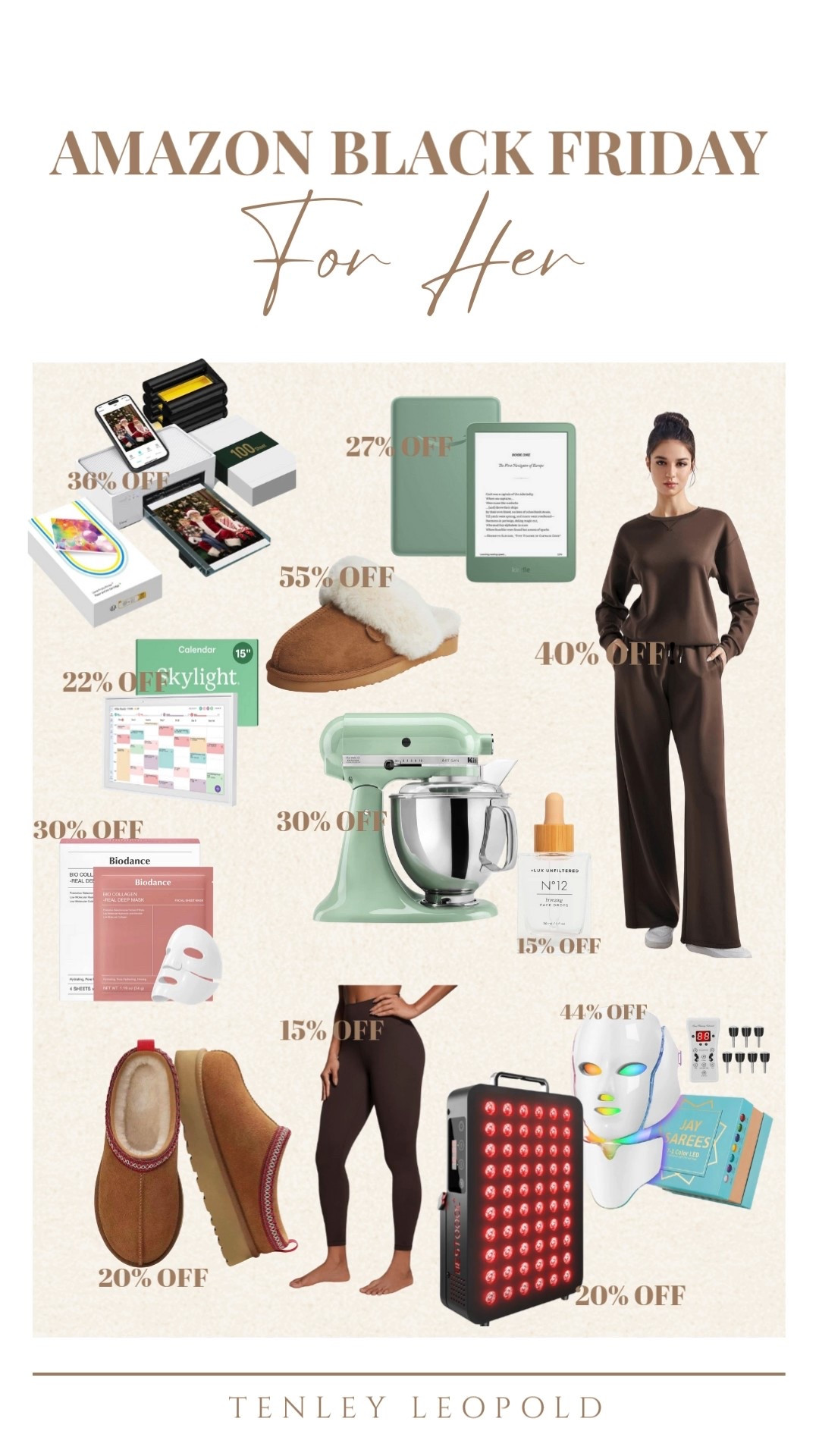 AMAZON BLACK FRIDAY SALES FOR HER!! Gifts that i would love or have loved!! Beauty, clothes, kitchen— my big present that I want this year is the photo printer!!! These sales are so good! 

#LTKFindsUnder100 #LTKGiftGuide #LTKHoliday