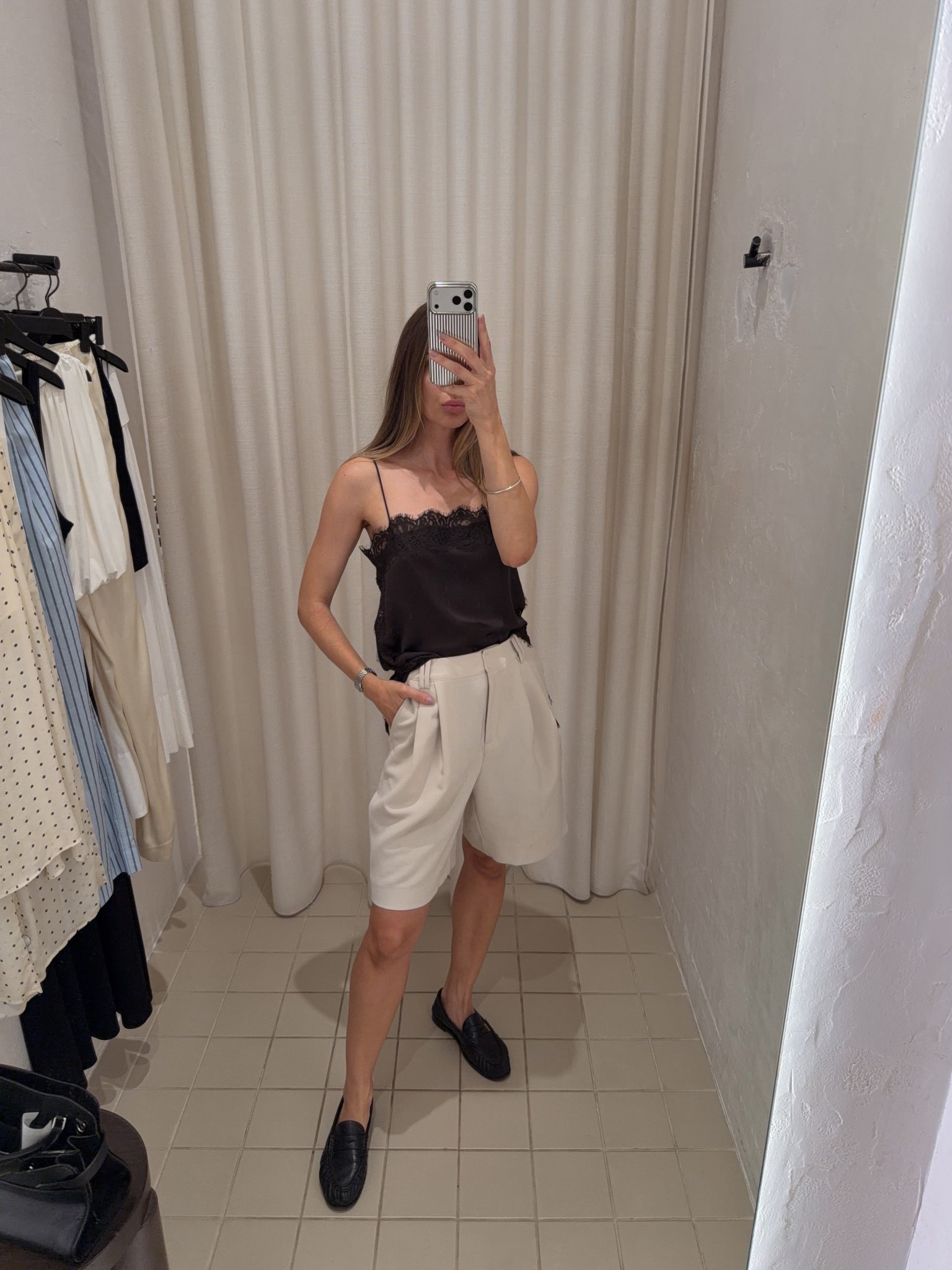 Shopping outfit on a hot summer day! 