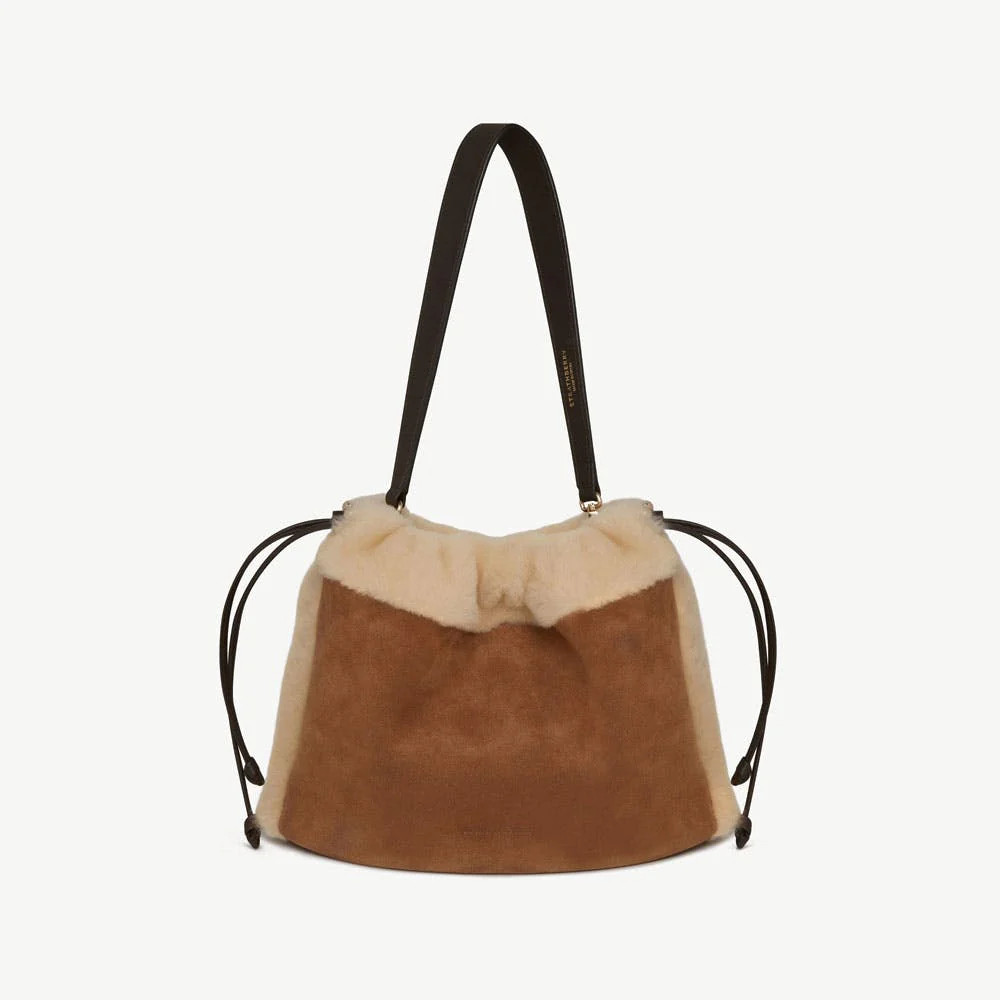 Strathberry - Charlotte Midi Drawstring - Tan | Strathberry