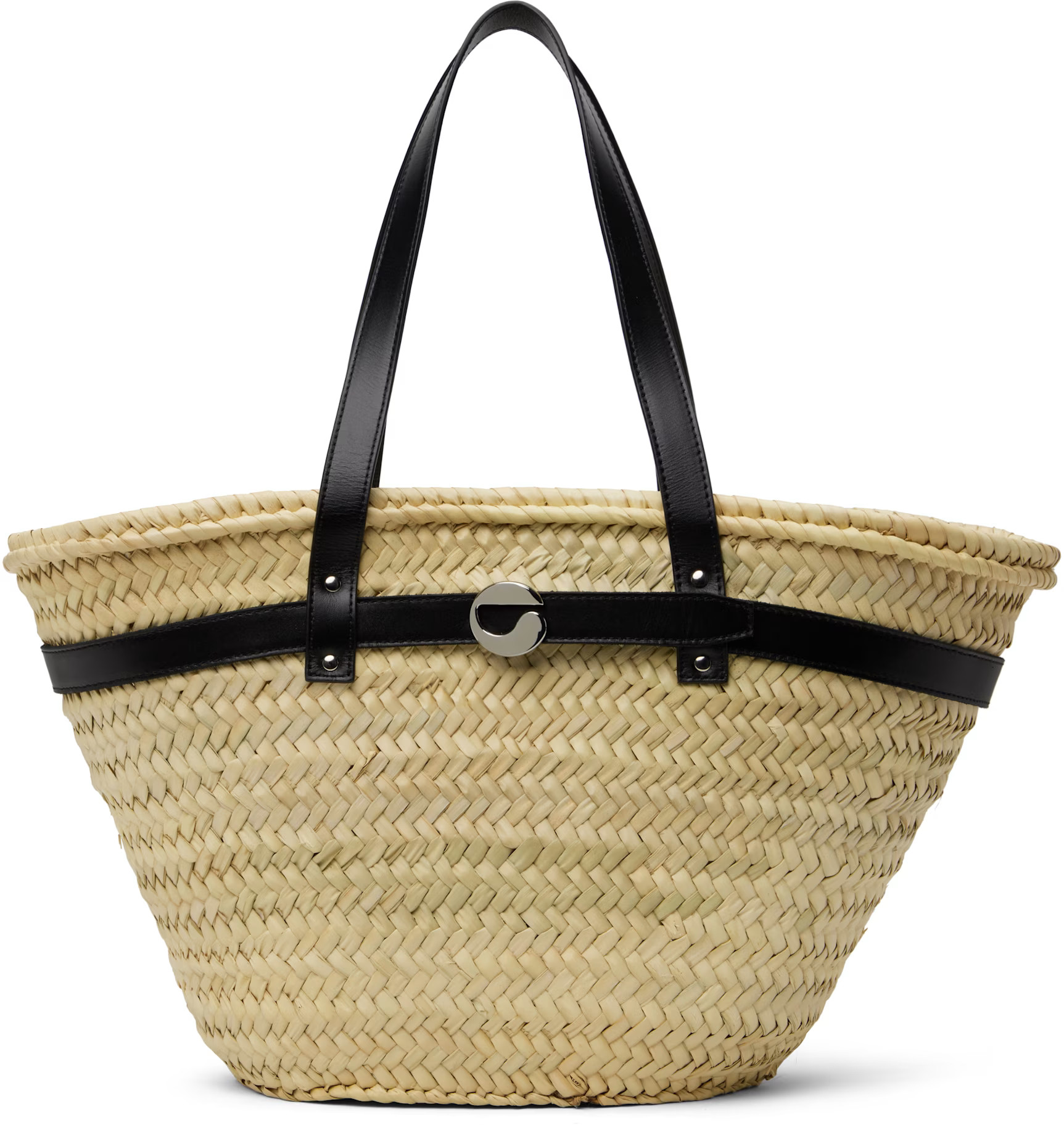 Coperni - Beige Palm Bucket Tote | SSENSE