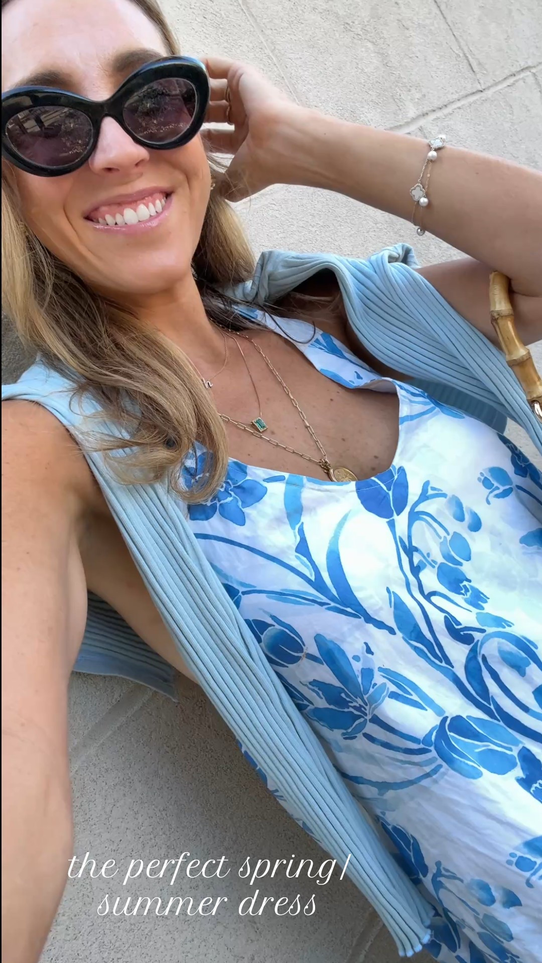 The perfect Spring / Summer dress on sale for $50!!!! 🫶🏼 #summerdress #floraldress #outfitinspo