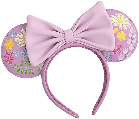 Loungefly x Disney Minnie Mouse Floral Ears Headband | Amazon (US)