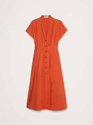 Poplin Shirt Dress | Banana Republic (US)