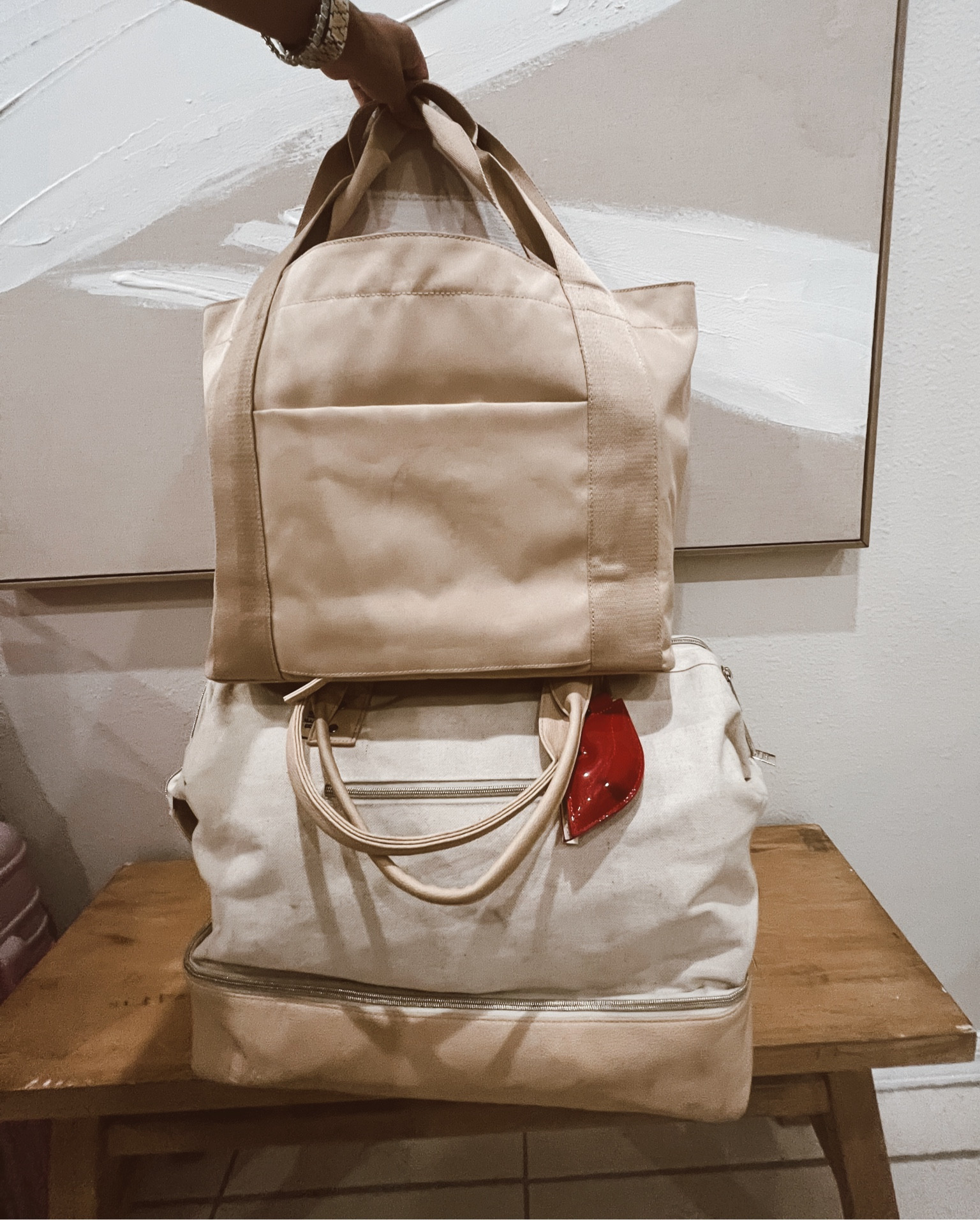 My two favorite bags for weekend travel!! 

#LTKitbag #LTKtravel