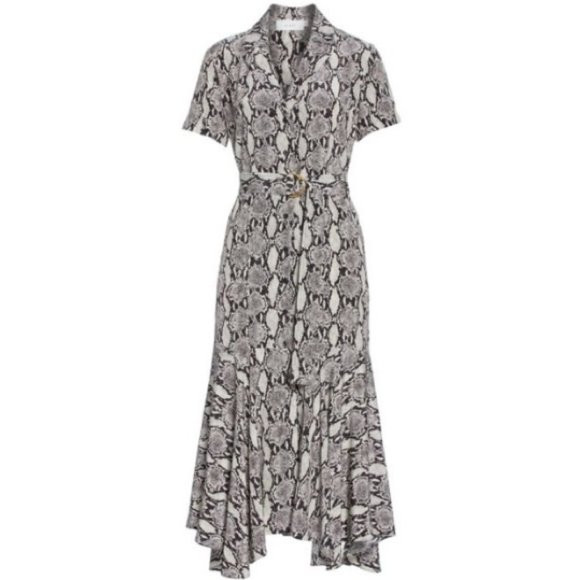 A.L.C. Clarkson Snake Print Silk Dress | Poshmark