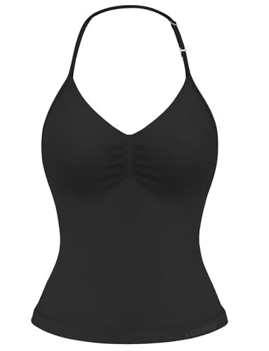YEOREO SoftHue Impact Longline Strappy Top Women's Halter Workout Tank Tops Backless Gym Longline... | Amazon (US)